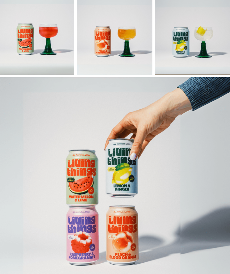 LivingThings果啤包裝設(shè)計(jì)欣賞：繽紛果味，魅力綻放 —— 邂逅驚艷水果啤酒包裝設(shè)計(jì)